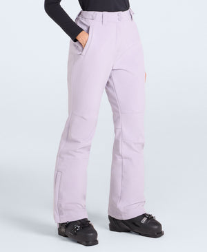 Alpine Womens Flare Snow Pants - Lilac
