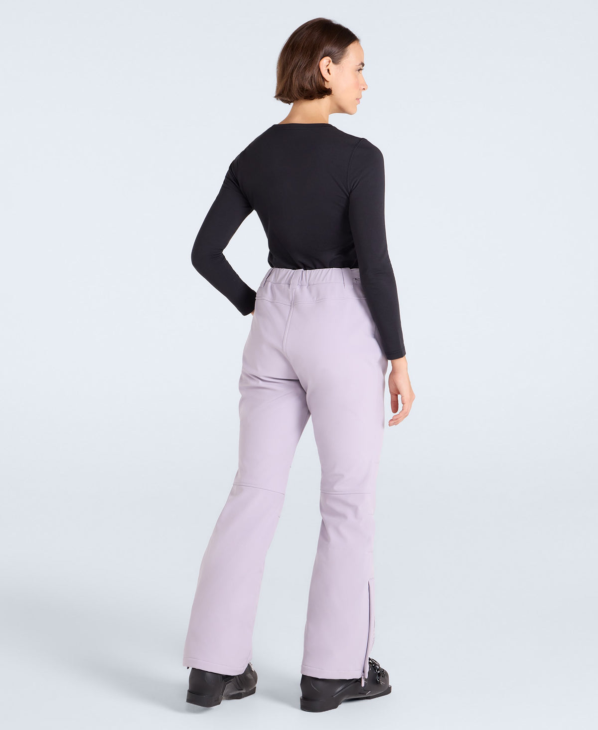 Alpine Womens Flare Snow Pants - Lilac