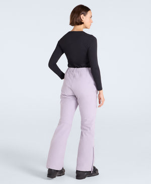 Alpine Womens Flare Snow Pants - Lilac