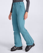 Alpine Womens Flare Snow Pants - Teal