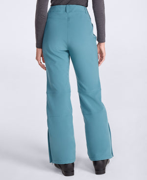 Alpine Womens Flare Snow Pants - Teal