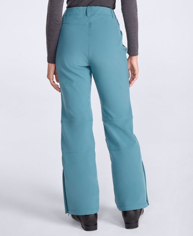 Alpine Womens Flare Snow Pants - Teal