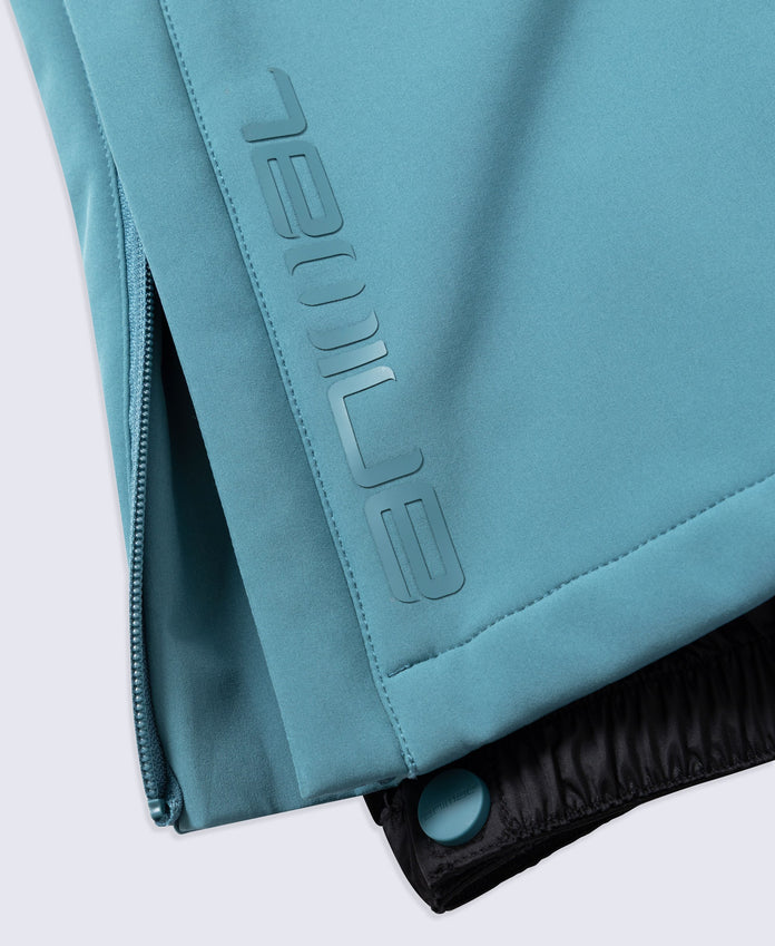Alpine Womens Flare Snow Pants - Teal