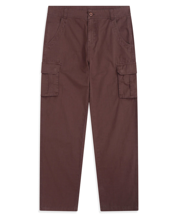 Merrick Mens Trousers - Brown