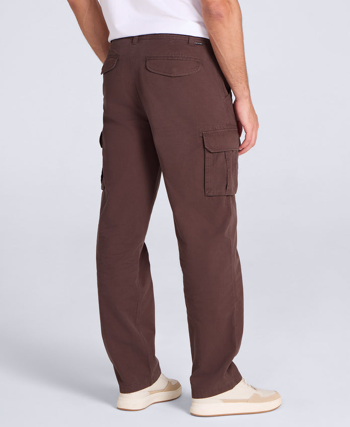 Merrick Mens Trousers - Brown