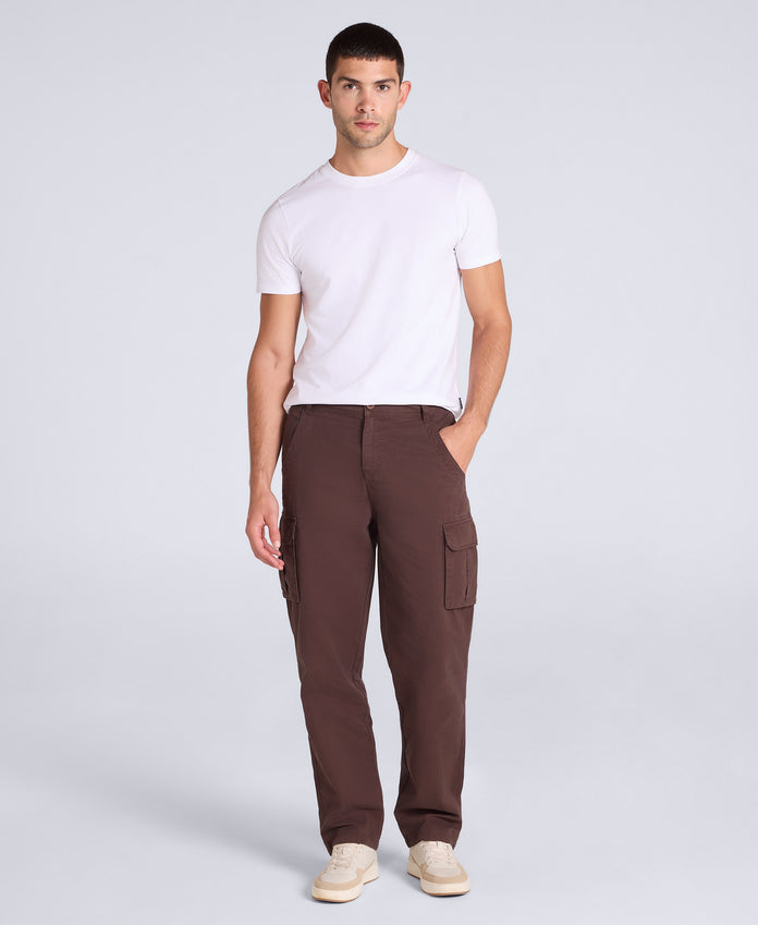 Merrick Mens Trousers - Brown