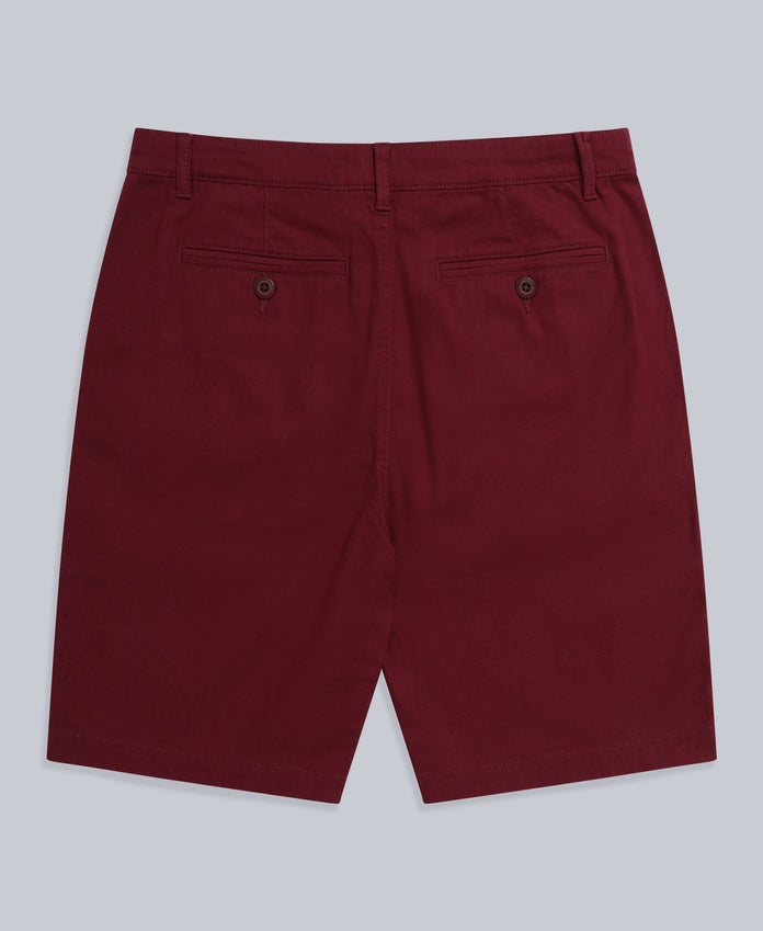Westbay Mens Chino Shorts - Burgundy