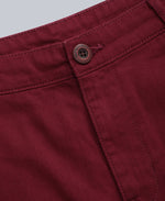 Westbay Mens Chino Shorts - Burgundy