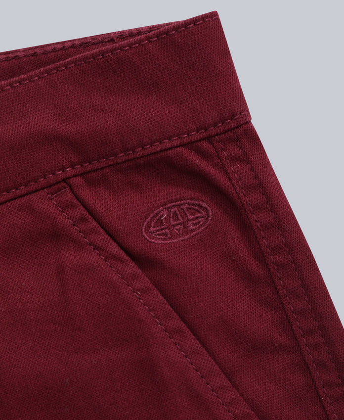 Westbay Mens Chino Shorts - Burgundy