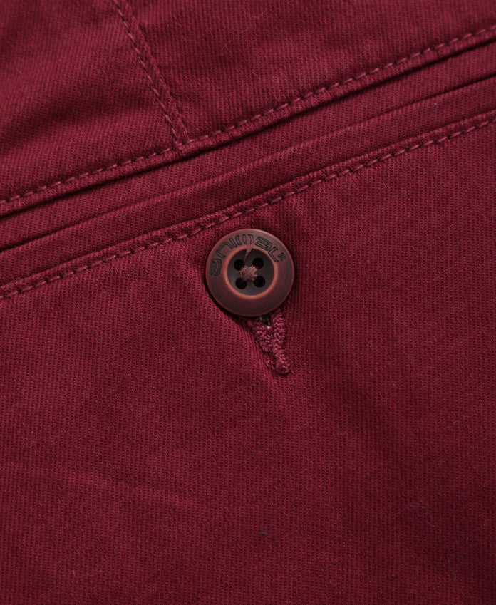 Westbay Mens Chino Shorts - Burgundy