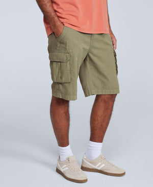 Haze Mens Cargo Shorts - Khaki