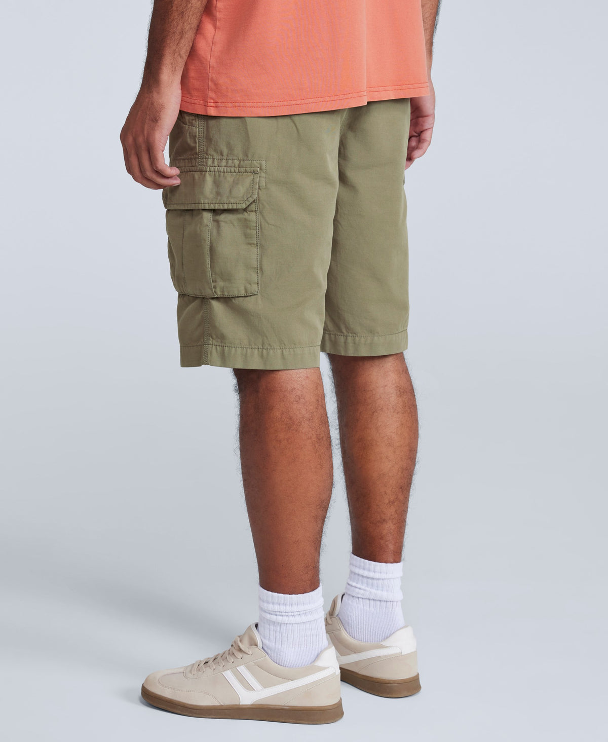 Haze Mens Cargo Shorts - Khaki