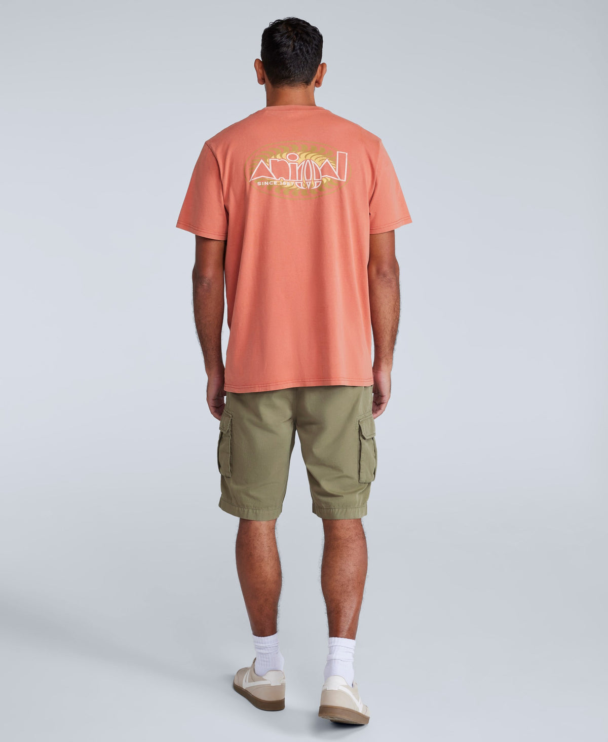 Haze Mens Cargo Shorts - Khaki