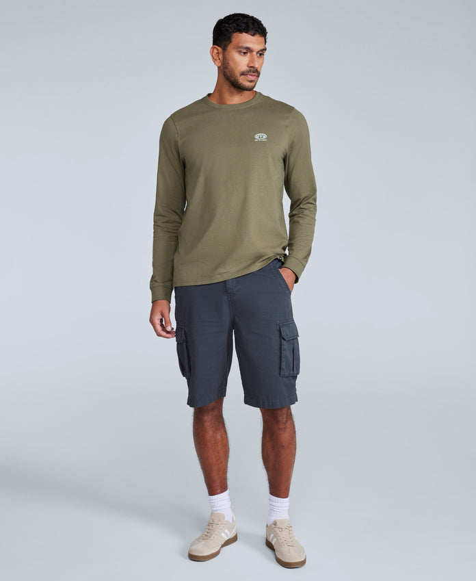 Haze Mens Cargo Shorts - Navy