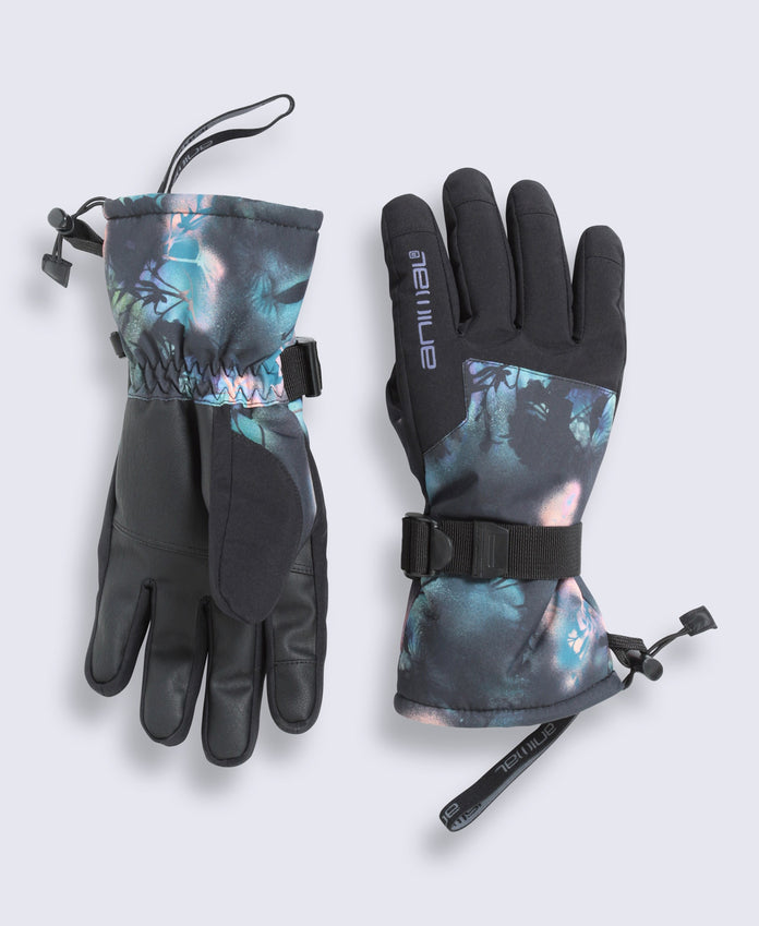 Pursuit Womens Snow Gloves - Black