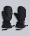 Track Womens Waterproof Snow Mittens - Jet Black