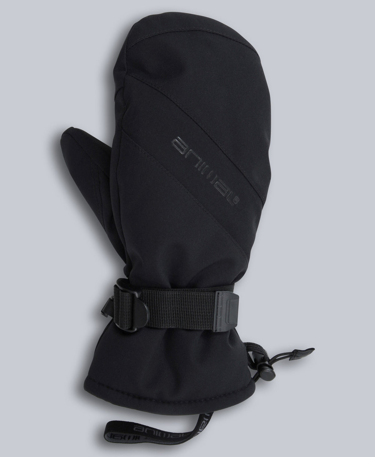 Track Womens Waterproof Snow Mittens - Jet Black