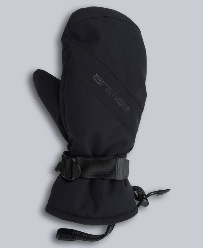 Track Womens Snow Mittens - Jet Black