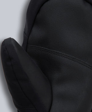 Track Womens Waterproof Snow Mittens - Jet Black