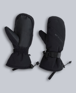 Snowstorm Mens Snow Mittens - Jet Black