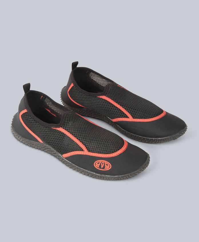 Cove Mens Aqua Shoes - Black