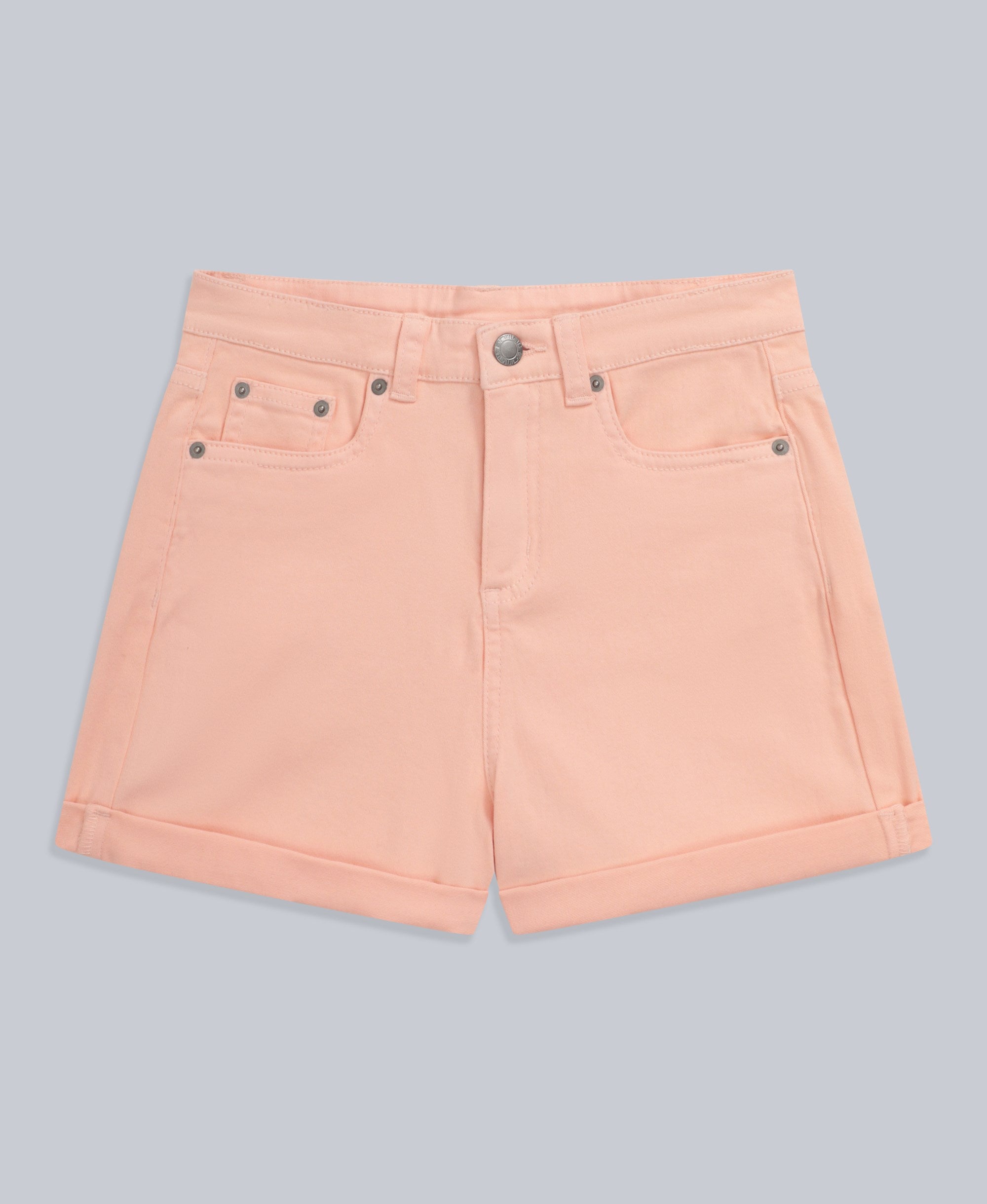 Natalia Girls Organic Shorts - Pink