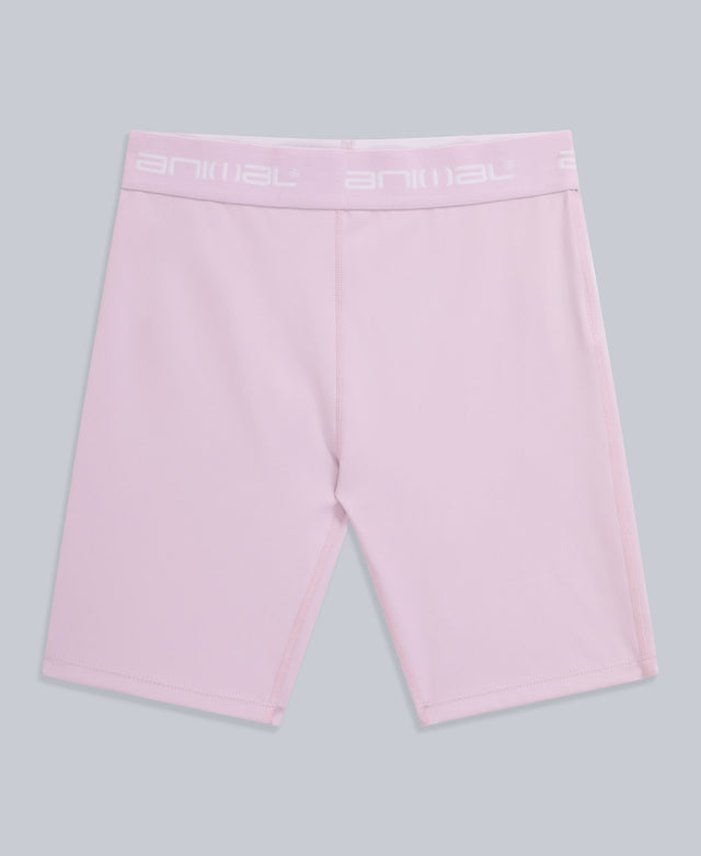 Roadtrip Kids Recycled Cycling Shorts - Lilac