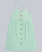 Harper Kids Organic Dress - Mint