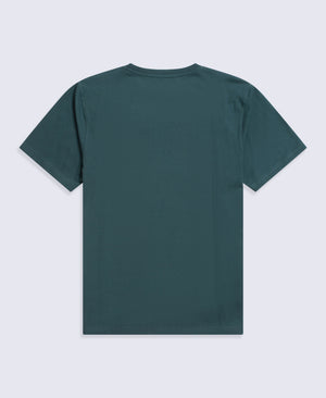 Chase Mens Plain Relaxed T-Shirt - Dark Green