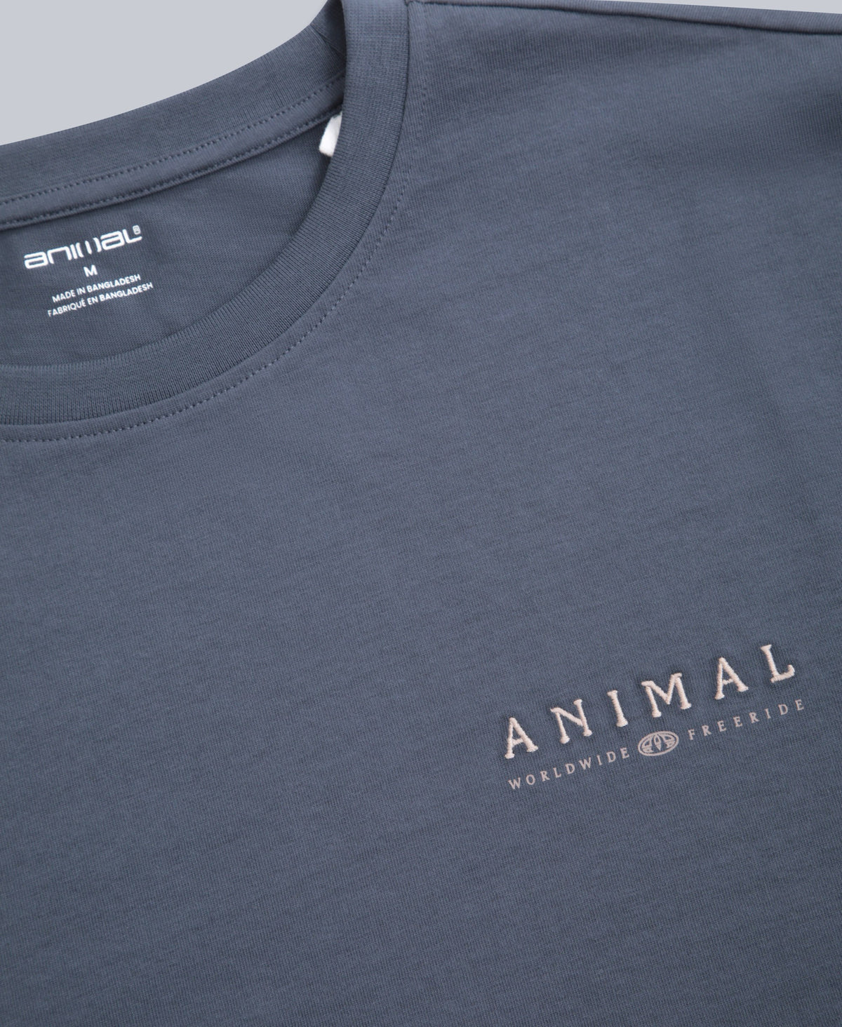 Chase Mens Plain Relaxed T-Shirt - Dark Grey