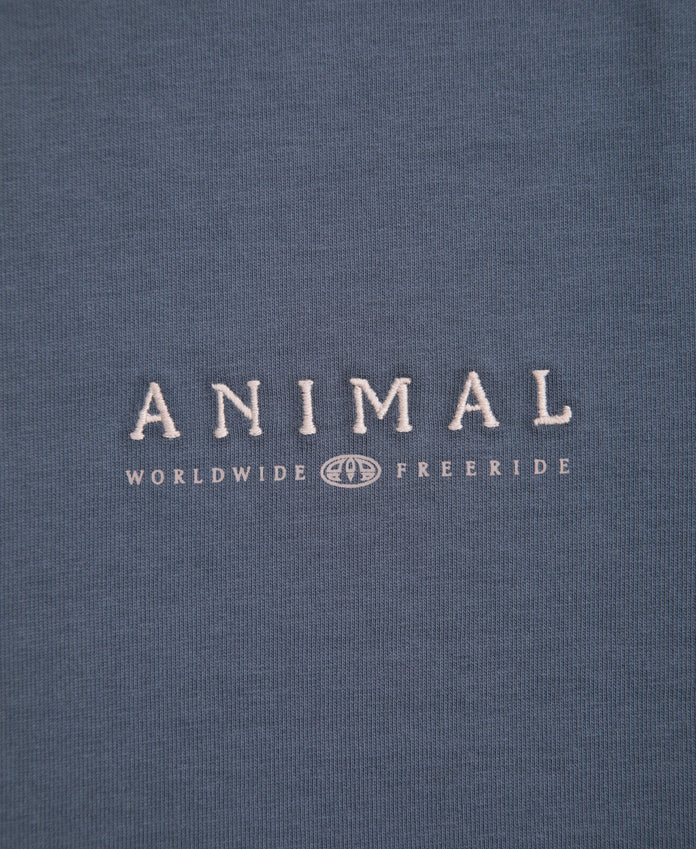 Chase Mens Summer Relaxed T-Shirt - Dark Grey