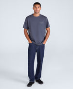 Chase Mens Summer Relaxed T-Shirt - Dark Grey