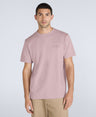 Chase Mens Plain Relaxed T-Shirt - Dark Pink