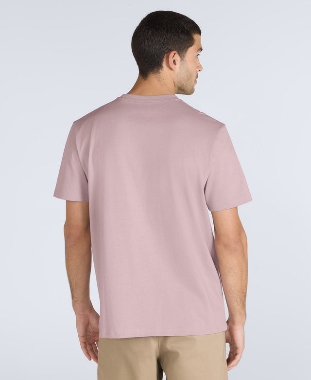 Chase Mens Plain Relaxed T-Shirt - Dark Pink