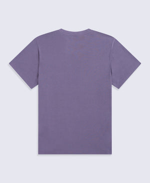 Chase Mens Plain Relaxed T-Shirt - Dark Purple