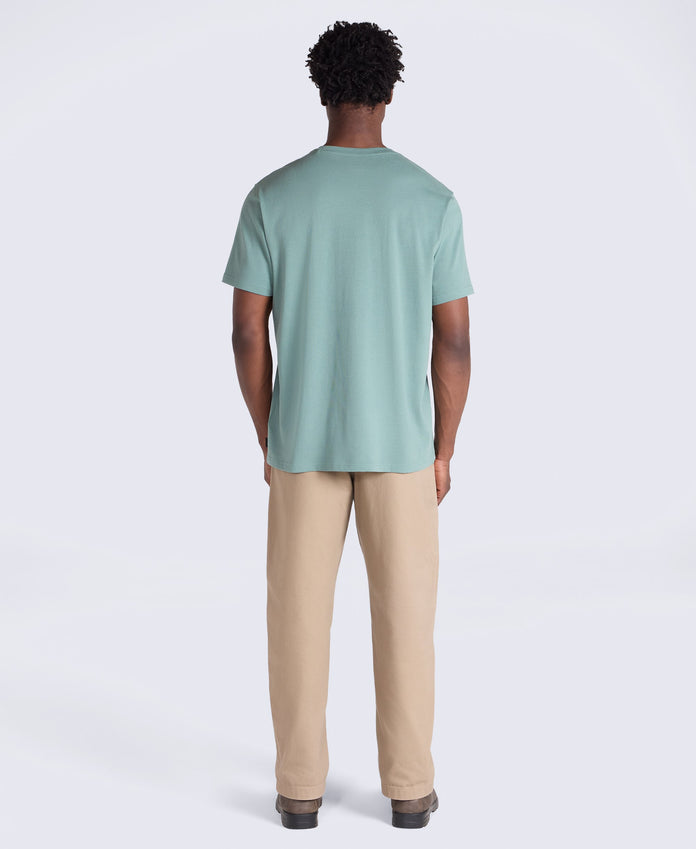 Chase Mens Plain Relaxed T-Shirt - Green