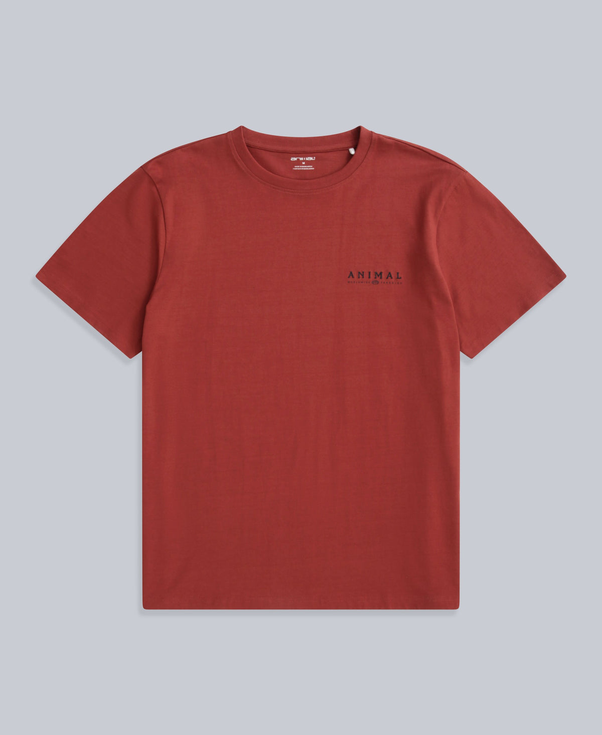 Chase Mens Plain Relaxed T-Shirt - Orange
