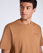 Chase Mens Plain Relaxed T-Shirt - Tan
