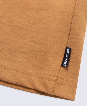 Chase Mens Plain Relaxed T-Shirt - Tan