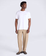 Chase Mens Plain Relaxed T-Shirt - White