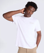 Chase Mens Plain Relaxed T-Shirt - White