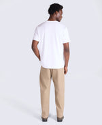 Chase Mens Plain Relaxed T-Shirt - White