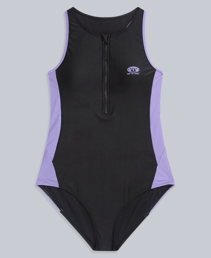 Margot Womens Recycled Swimsuit - Jet Black