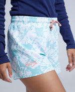 Driftoff Womens Pyjama Shorts - Pale Blue
