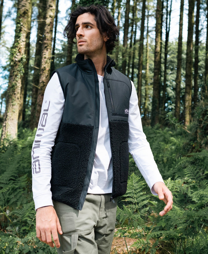 Hennie Mens Gilet - Black