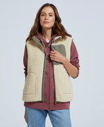 Hennie Womens Recycled Gilet - Off White