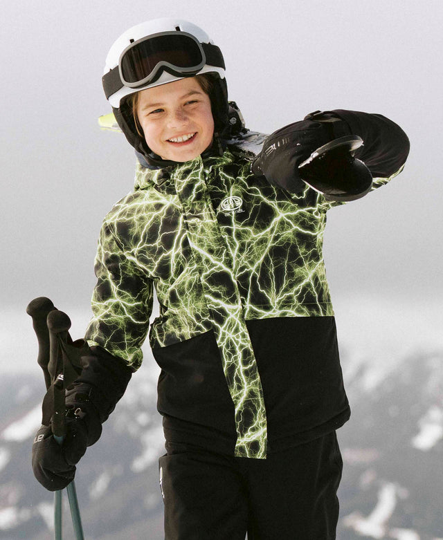 Whistler Kids Snow Jacket - Lime