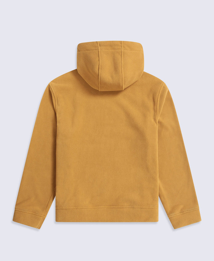 Louis Mens Fleece Hoodie - Mustard