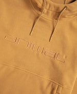 Louis Mens Fleece Hoodie - Mustard