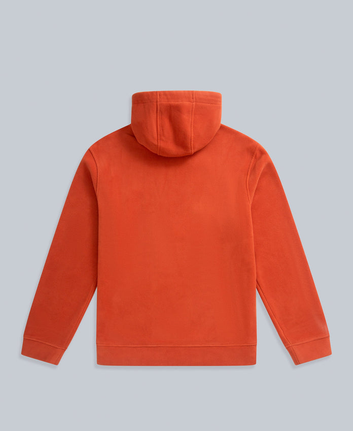 Louis Mens Recycled Fleece Hoodie - Orange